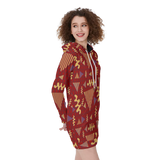 Gridlock Hoodie Dress