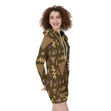 Gridlock Hoodie Dress