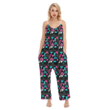Slices Loose Cami Jumpsuit