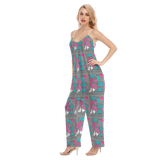 Slices Loose Cami Jumpsuit