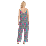 Slices Loose Cami Jumpsuit