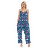 Slices Loose Cami Jumpsuit