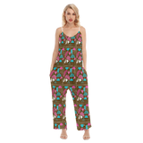 Slices Loose Cami Jumpsuit