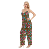 Slices Loose Cami Jumpsuit