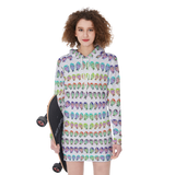 Many Faces Hoodie Dress