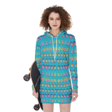 Many Faces Hoodie Dress