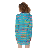 Many Faces Hoodie Dress
