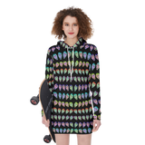 Many Faces Hoodie Dress