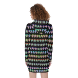 Many Faces Hoodie Dress
