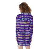 Many Faces Hoodie Dress