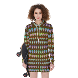 Many Faces Hoodie Dress