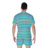 Many Faces Short Jumpsuit