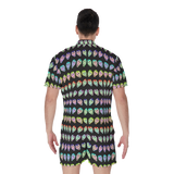 Many Faces Short Jumpsuit