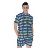 Many Faces Short Jumpsuit