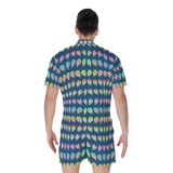 Many Faces Short Jumpsuit