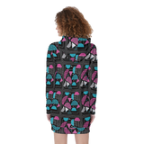 Slices Hoodie Dress