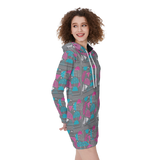 Slices Hoodie Dress