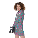 Slices Hoodie Dress