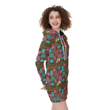 Slices Hoodie Dress