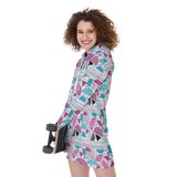 Slices Hoodie Dress
