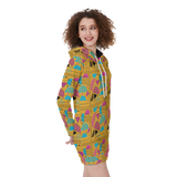 Slices Hoodie Dress