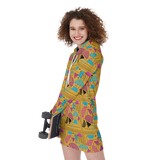 Slices Hoodie Dress