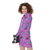 Slices Hoodie Dress