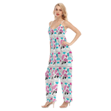 Slices Loose Cami Jumpsuit