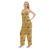 Slices Loose Cami Jumpsuit