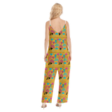 Slices Loose Cami Jumpsuit