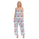 Slices Loose Cami Jumpsuit