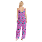 Slices Loose Cami Jumpsuit