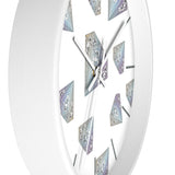 Diamonds Meow Wall clock