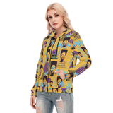 Hitop Squiggle Girl Long Zip Hoodie
