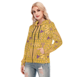 Gridlock Long Zip Hoodie