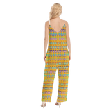 Many Faces Loose Cami Jumpsuit