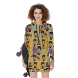 Hitop Squiggle Girl Hoodie Dress