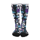 Hitop Squiggle Girl Socks
