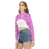 Diamonds Meow Hood & Sleeves