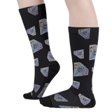 Diamonds Meow Socks