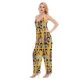 Hitop Squiggle Girl Loose Cami Jumpsuit