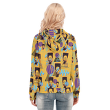 Hitop Squiggle Girl Long Zip Hoodie