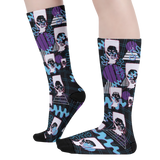 Hitop Squiggle Girl Socks