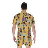 Hitop Squiggle Girl Short Jumpsuit