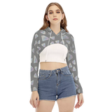 Diamonds Meow Hood & Sleeves