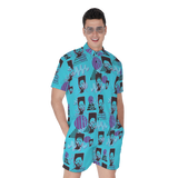 Hitop Squiggle Girl Short Jumpsuit