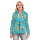 Gridlock Long Zip Hoodie