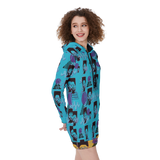 Hitop Squiggle Girl Hoodie Dress