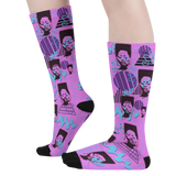Hitop Squiggle Girl Socks