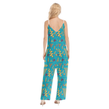 Gridlock Loose Cami Jumpsuit